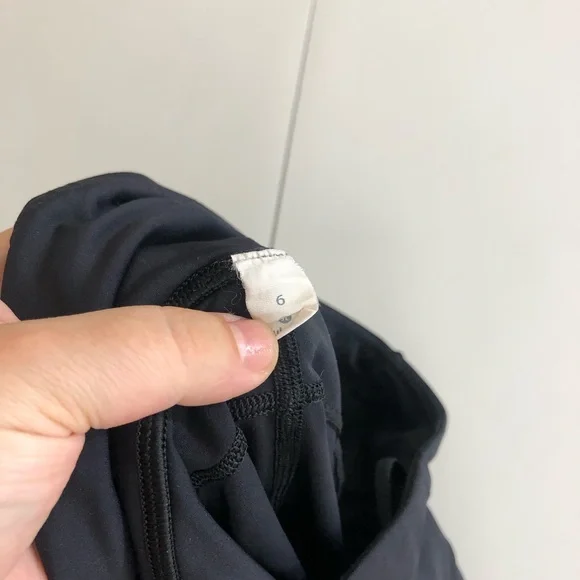 Lululemon Fast & Free 7/8 Tight II *Nulux 25" Black size 6 - Picture 11 of 15